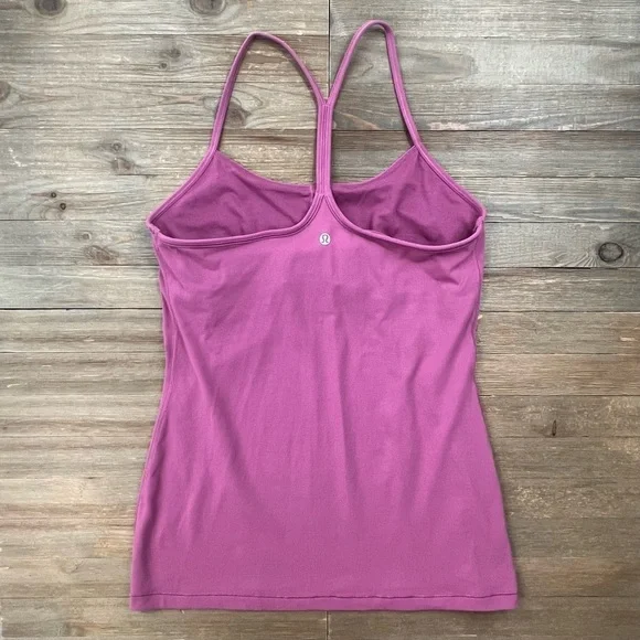 Lululemon Power Pose Tank in Moss Rose - Picture 6 of 9